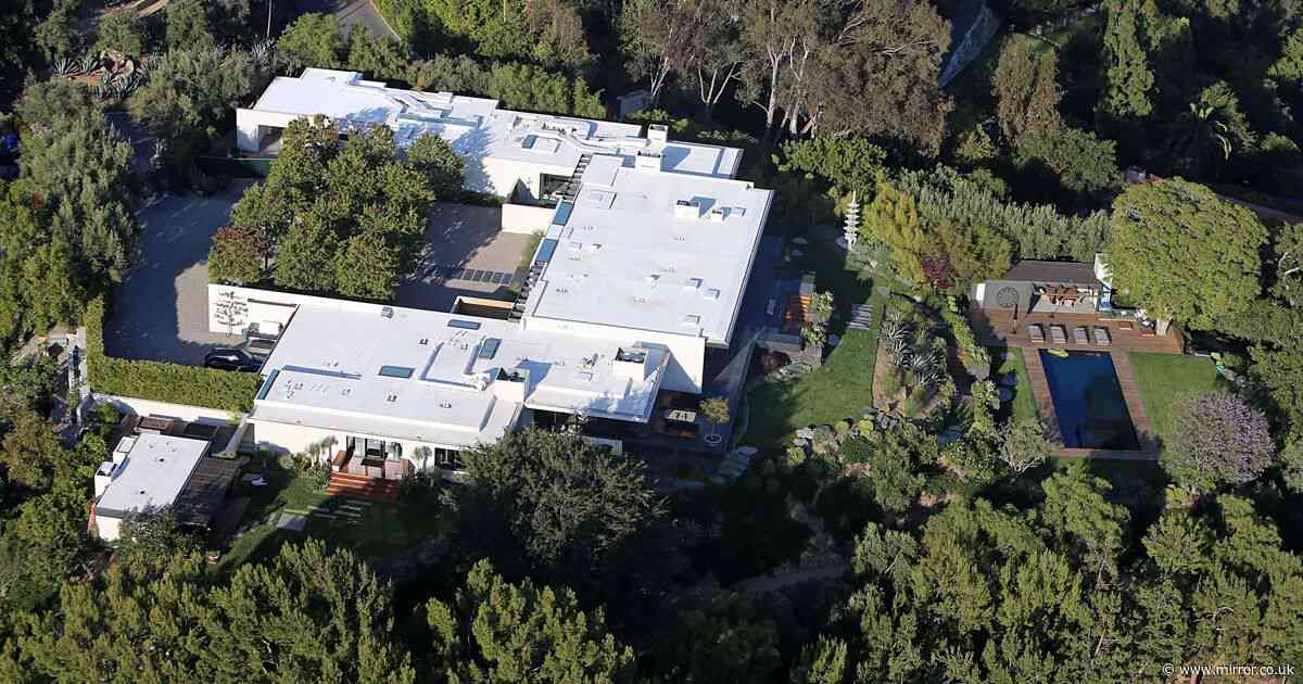Car smashes into Jennifer Aniston's Bel Air mansion with intruder apprehended in star's second crash incident to home