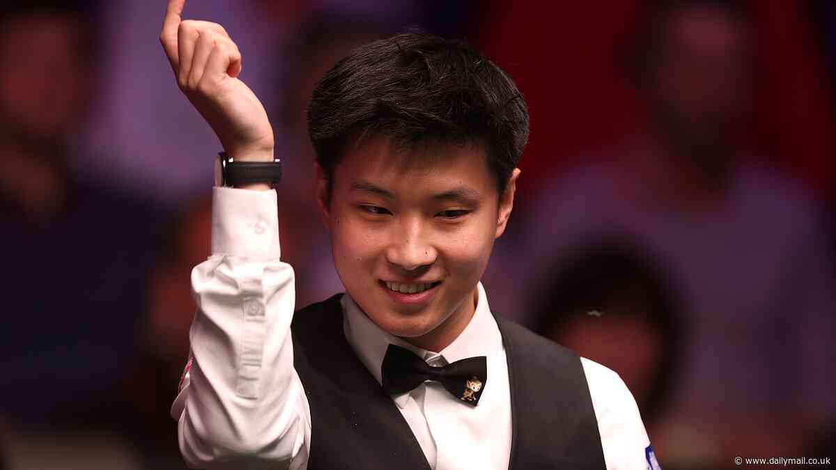 The scandal-hit Chinese 'amateur' who made snooker history: How China's new sporting superstar Zhao Xintong went from 20-month match-fixing ban to Asia's first ever world champion