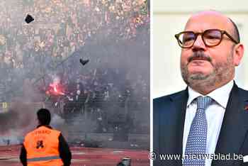 Minister van Binnenlandse Zaken Quintin wil snel werk maken van strengere voetbalwet