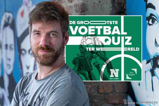 Bart Cannaerts presenteert straks ‘De Grootste Voetbalquiz ter Wereld’: “Als er elke ronde een vraag over KV Mechelen inzit, kan ik er iets mee te maken hebben”
