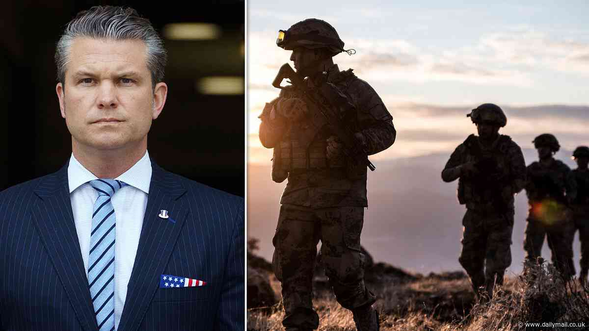 Pete Hegseth orders Pentagon to cut top military positions by 20 percent