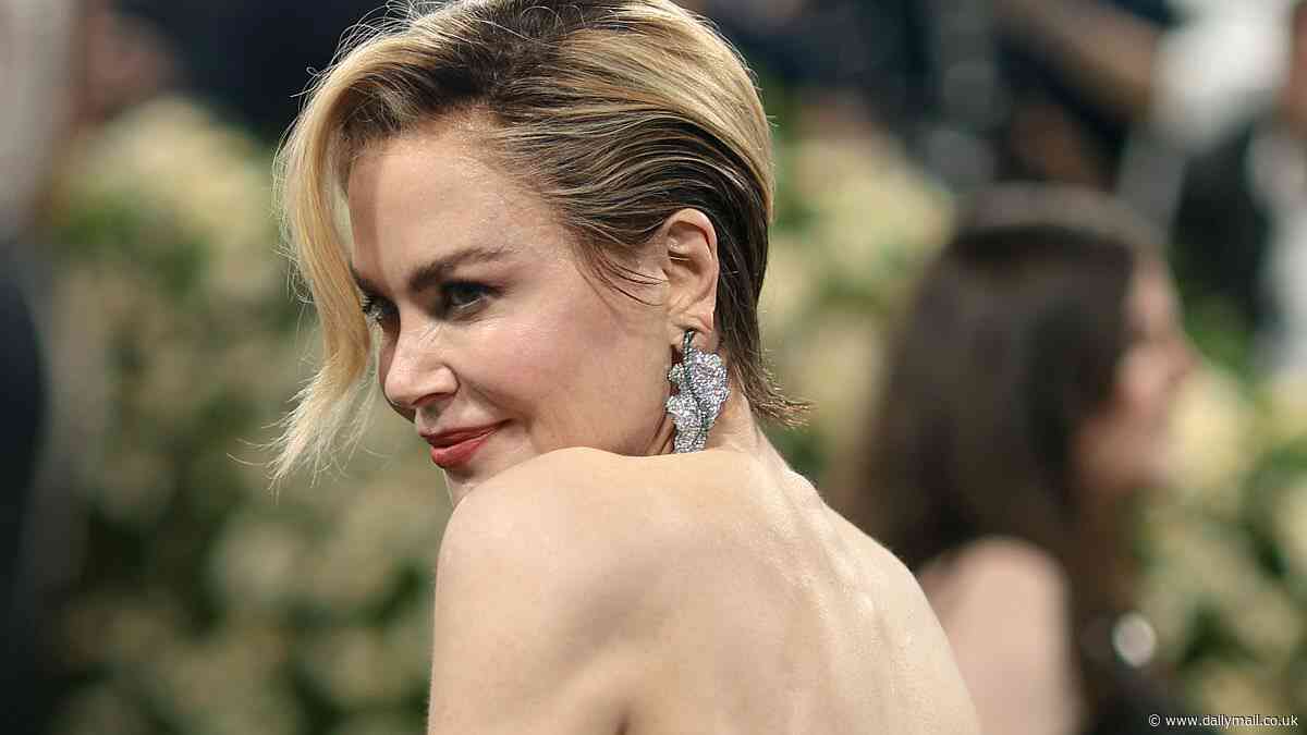 Nicole Kidman debuts shocking hair transformation as she dons edgy 2025 Met Gala look in New York City