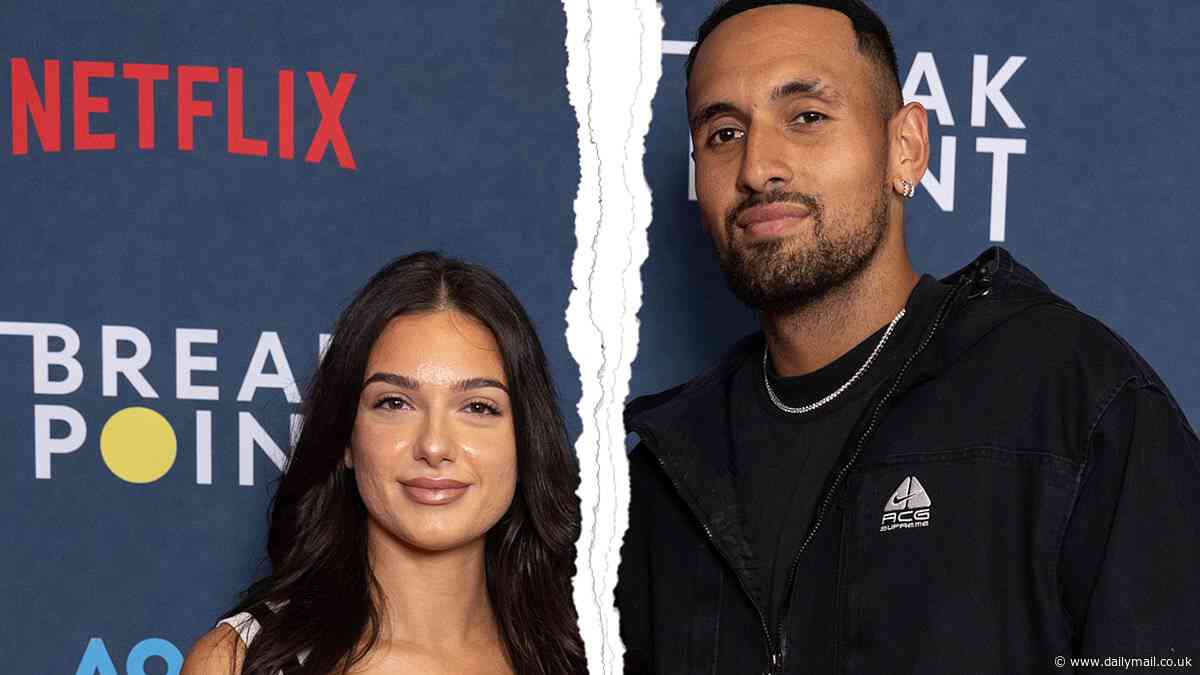 Nick Kyrgios and Costeen Hatzi fuel split rumours with one very telling move