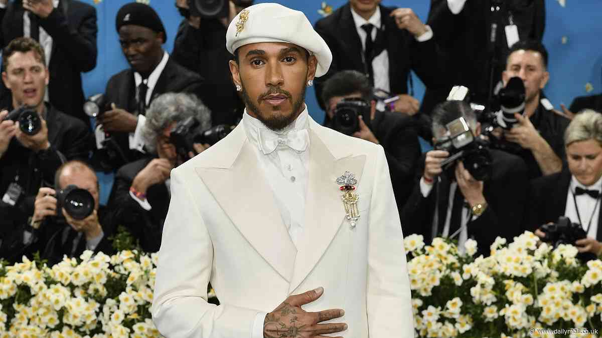 Britain's leading men look dashing at the Met Gala 2025 as Lewis Hamilton and Stormzy steal the spotlight during menswear themed event