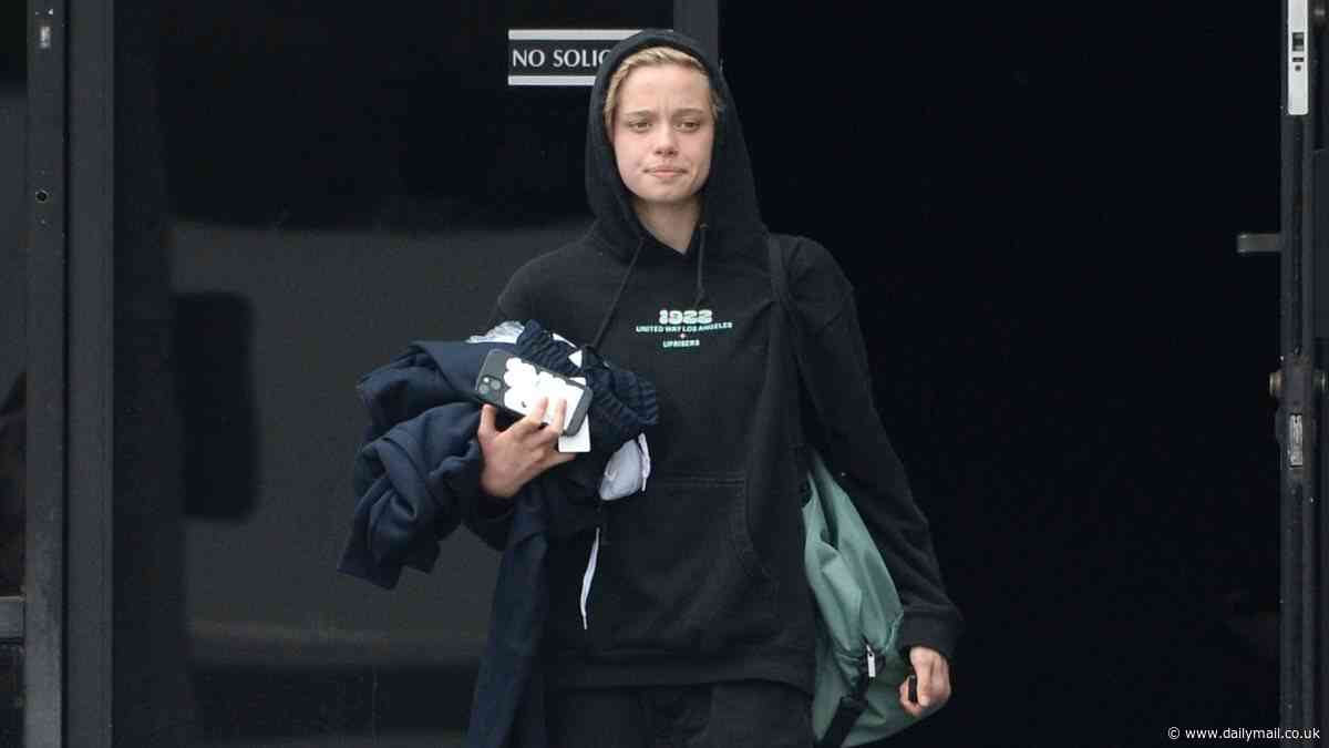 Angelina Jolie's daughter Shiloh drops major hint she's following her mother's footsteps with statement hoodie