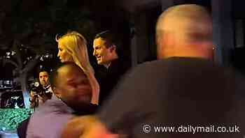 Ivanka Trump is rattled as Secret Service agent violently fends away mysterious man for getting too close