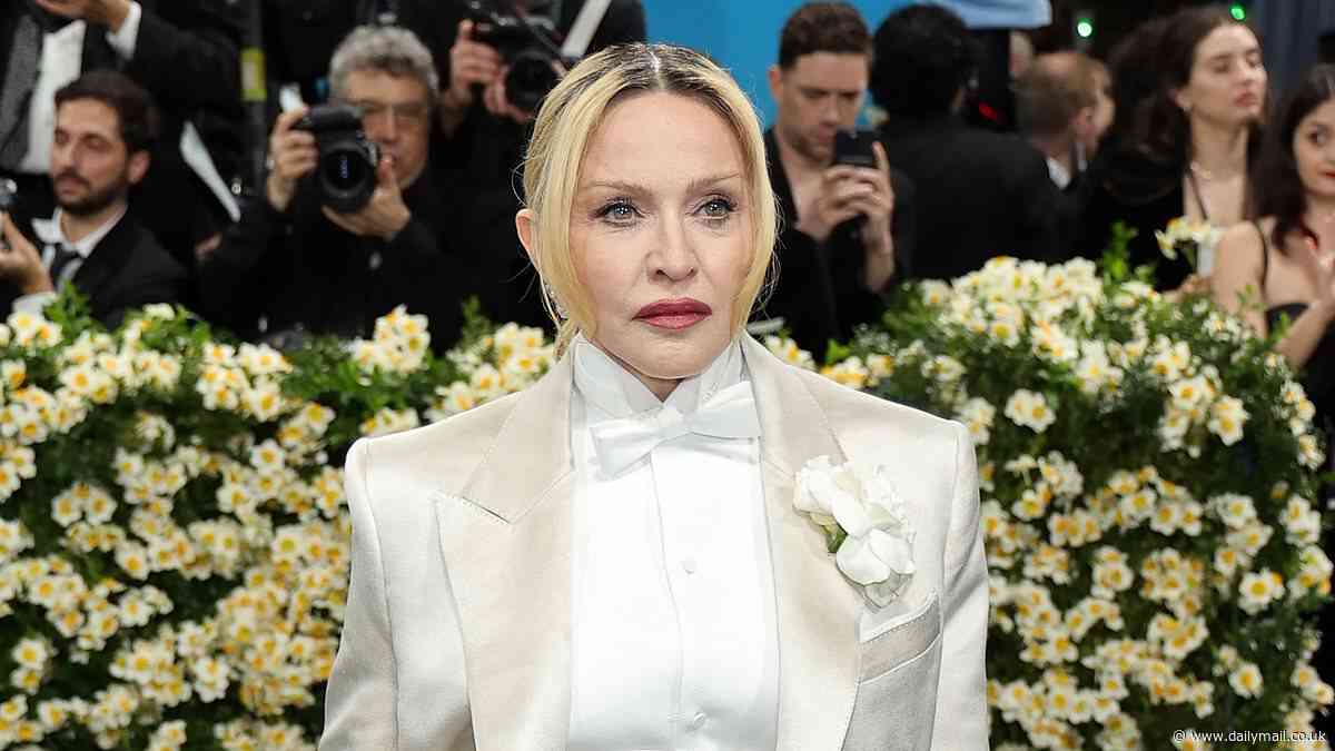 Madonna, 66, debuts stunning natural look at Met Gala 2025 after shocking with plump cheeks and pout