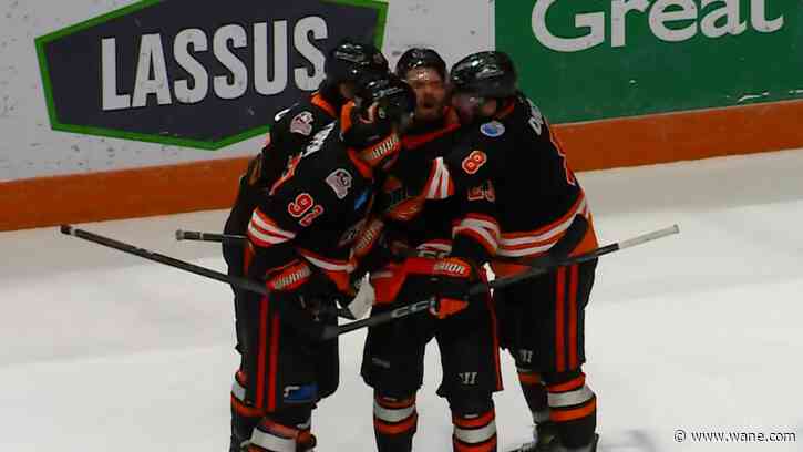Brady's late goal lifts Komets to game three win, series lead