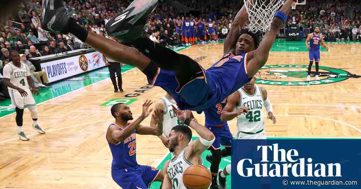 NBA playoffs: Celtics miss record 45 threes as Knicks roar back from 20 points down