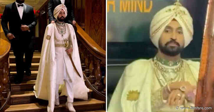 Diljit Dosanjh proudly carries his Punjabi heritage to his MET Gala debut