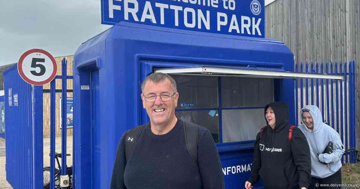 'Behind enemy lines' - Saints legend Le Tissier dons Pompey shirt for charity match