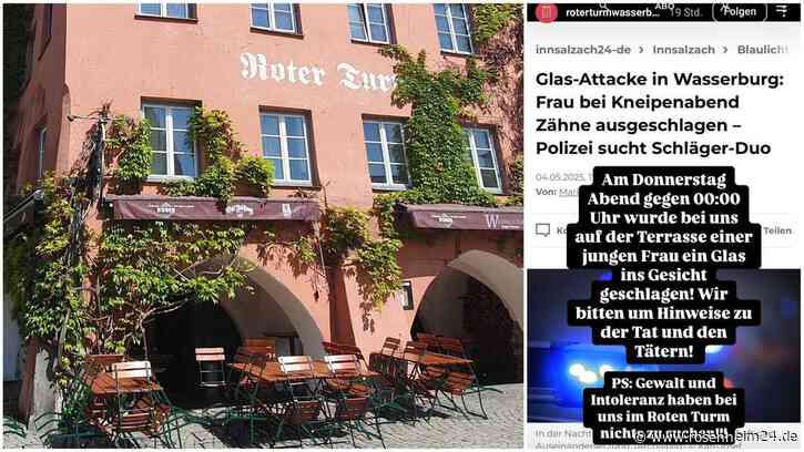 „Turm“-Mitarbeiterin Zahn ausgeschlagen - Entsetzen über Schlägerattacke in Wasserburg