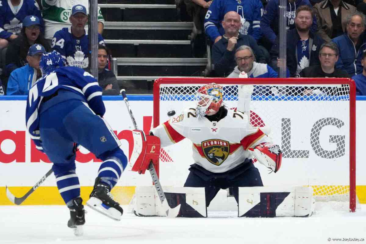 Panthers goalie Sergei Bobrovsky turns in mediocre performance in Game 1 loss
