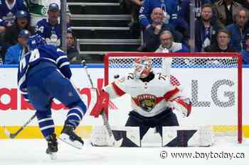 Panthers goalie Sergei Bobrovsky turns in mediocre performance in Game 1 loss