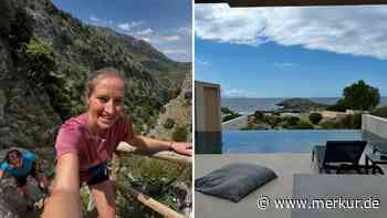 Deutscher Biathlon-Star verbringt Urlaub mit ihrer Mutter in atemberaubender Landschaft