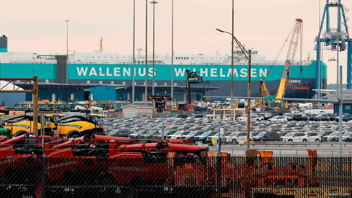 European and Asian carmakers face steep shipping costs to US on top of tariffs