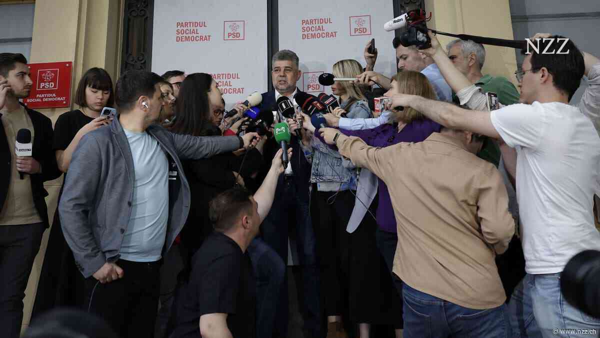 Rumänien: Regierungschef Ciolacu tritt nach Präsidentenwahl-Debakel zurück