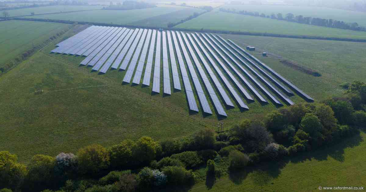 20-acre solar park completed on Blenheim Estate