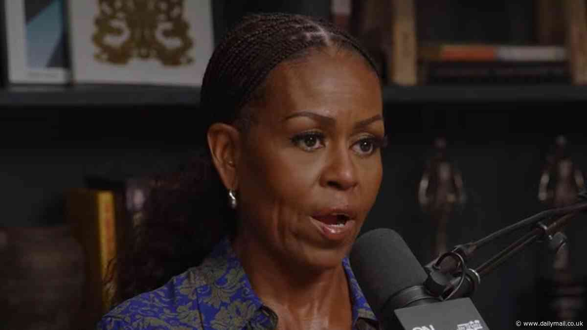 Michelle Obama admits she's in therapy as she goes through life-changing 'transition'
