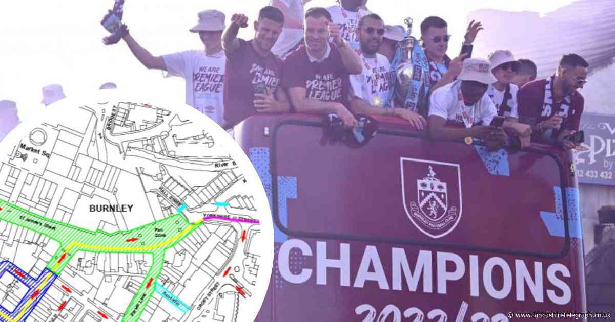 Full list of road closures for club's Premier League promotion parade TODAY