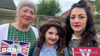 Hundreds march in VE Day 80th anniversary parade