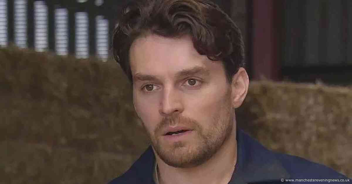 Emmerdale star Lawrence Robb 'reveals' when Mackenzie flashforward scene will air