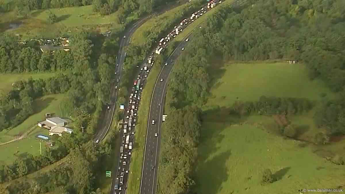 How opportunistic drivers are exploiting the 'nightmare' scrap metal spill on the M1 motorway - as the massive damage bill is revealed