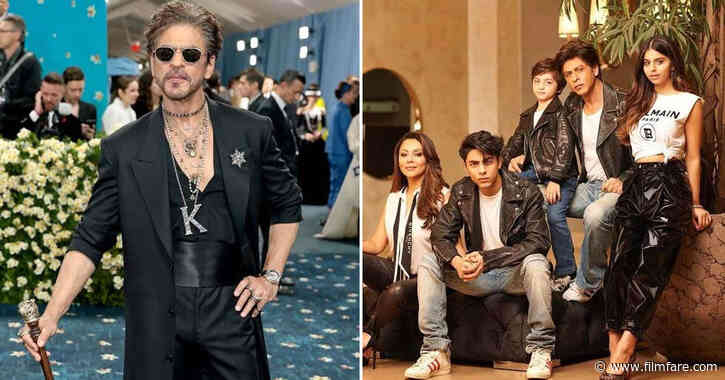 Shah Rukh Khan Shares How His Little Kids Aryan Suhana And AbRam Reacted To His MET Gala Debut