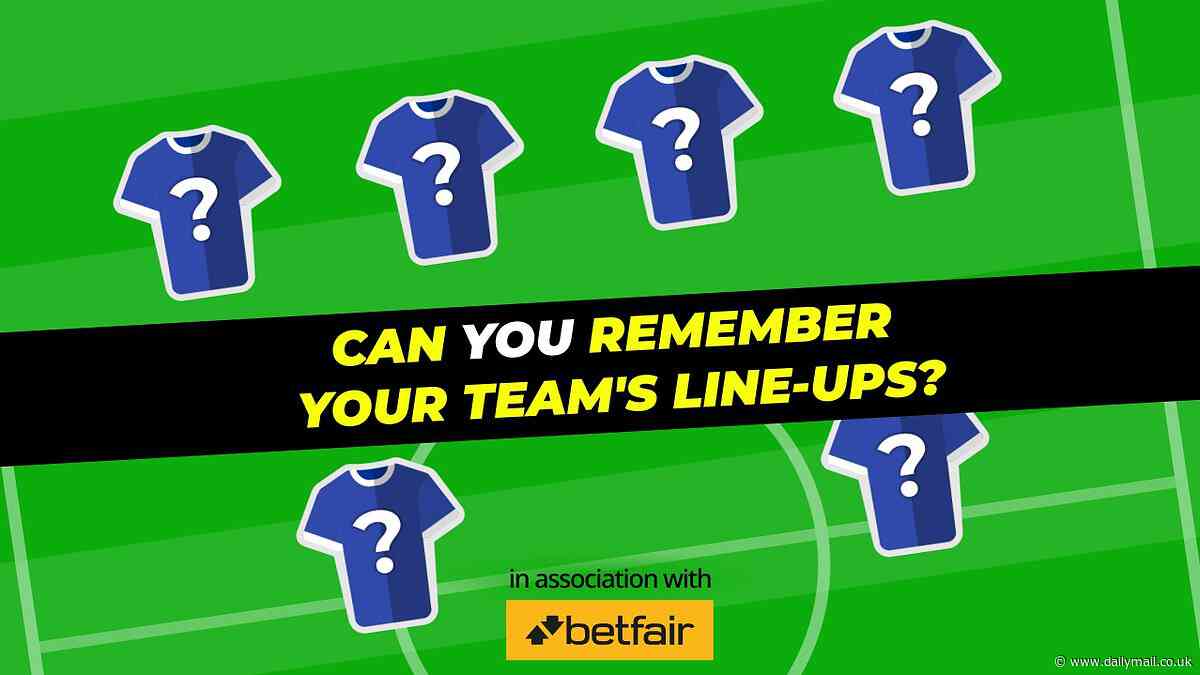 PLAY TEAMSHEET: Can YOU name the Arsenal side that beat Portsmouth 3-1 back in 2007? Or pick YOUR team and guess their starting XI