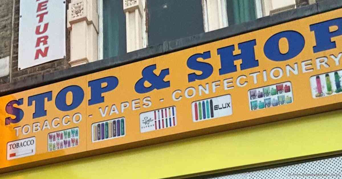 Nearly 20,000 illegal vapes seized in Croydon in shocking reveal