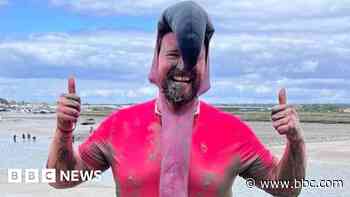 Mud race competitor's wedding ring woes