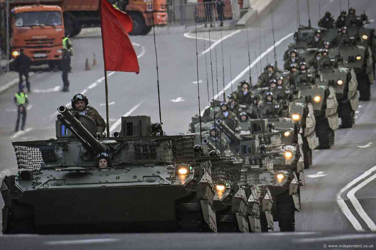 Ukraine-Russia war latest: Moscow airports shut as ‘more than 100 drones’ attack Russia ahead of Putin’s parade