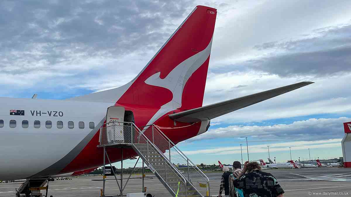 Qantas flight from Perth to London forced to land on island paradise after incident on board