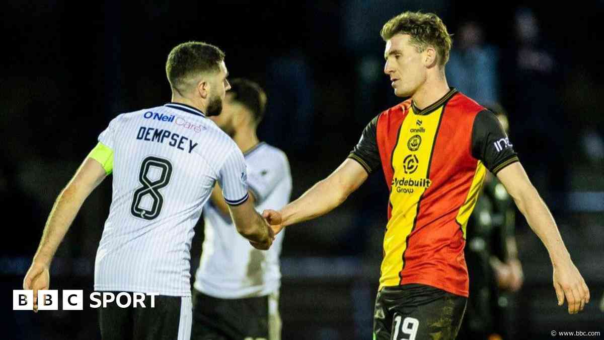Premiership play-offs begin with Partick v Ayr - watch on BBC
