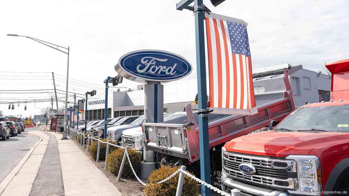 Ford erwartet Milliarden-Kosten durch Trump-Zölle