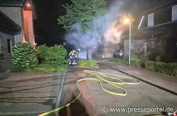 FW Sonsbeck: PKW-Brand in Labbeck
