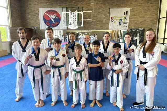 Taekwondoclub verovert medailles in verschillende disciplines