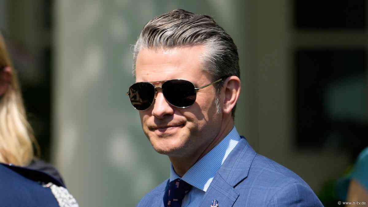 Hegseth will weniger Admiräle: Pentagon-Chef dampft sein Ministerium ein
