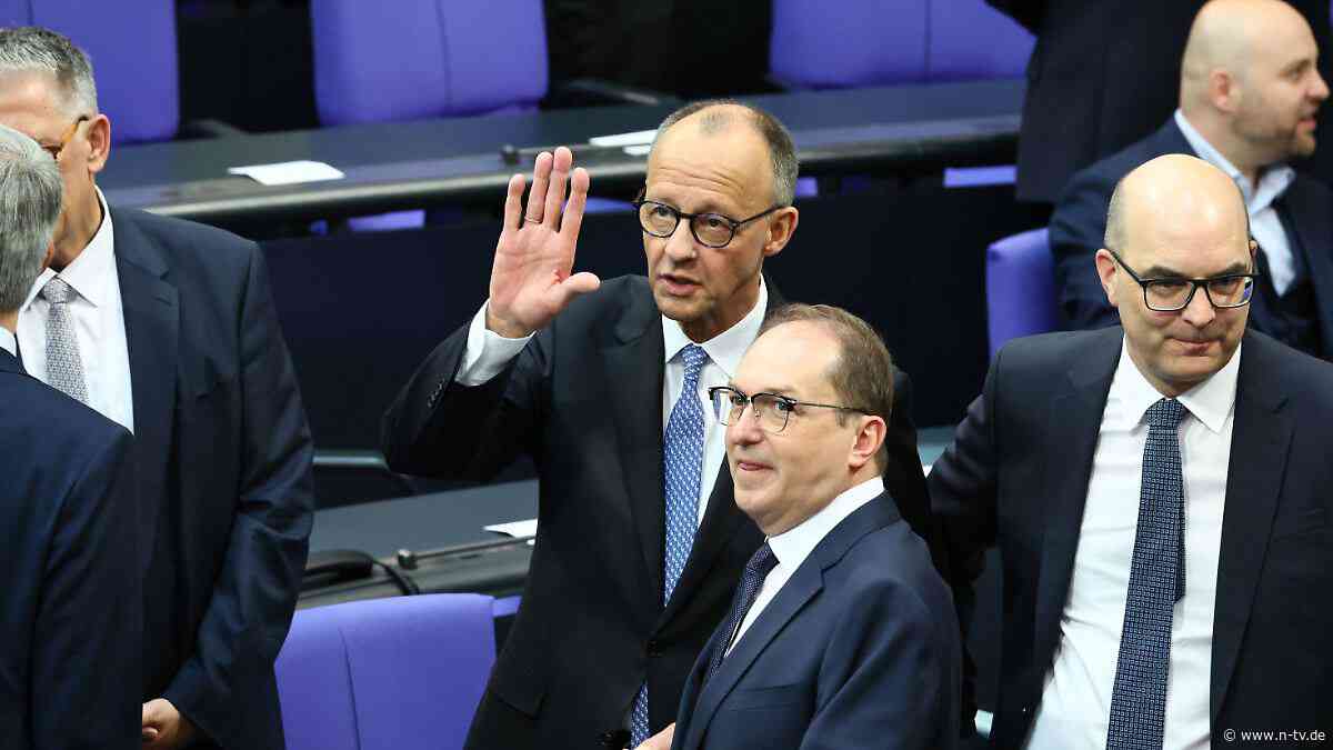 Zehn Liter im Kofferraum: Friedrich Merz bringt seinem Kabinett ein Fass Bier mit