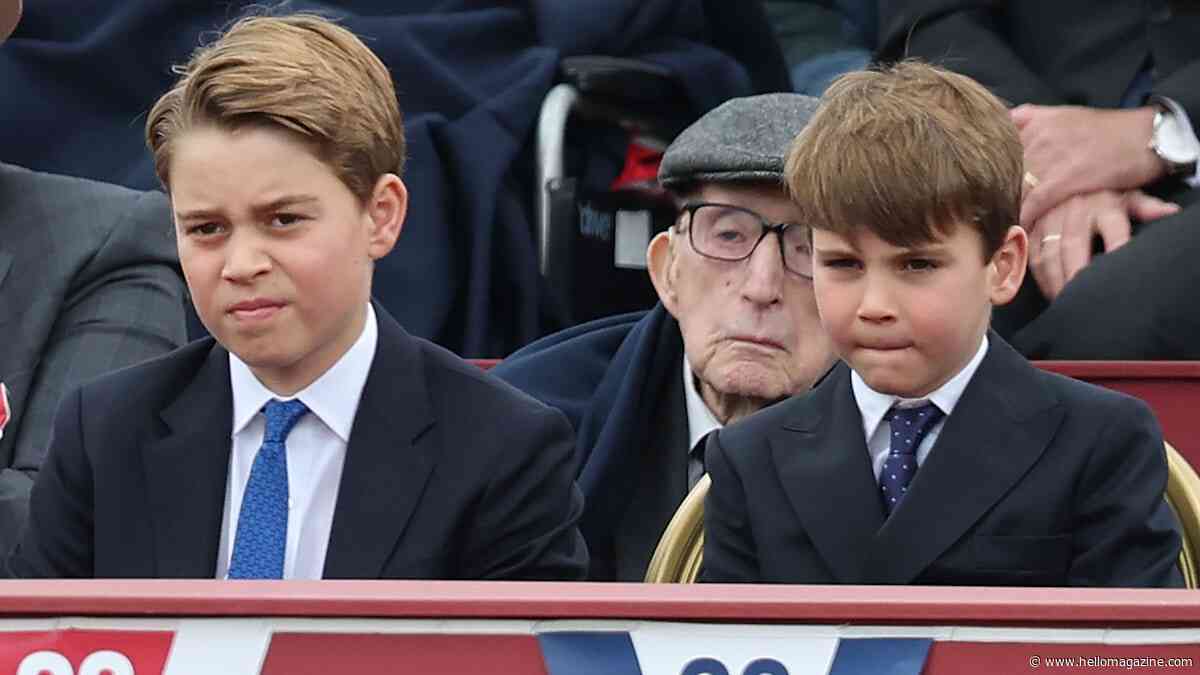 Prince Louis copies big brother Prince George in relatable sibling moment