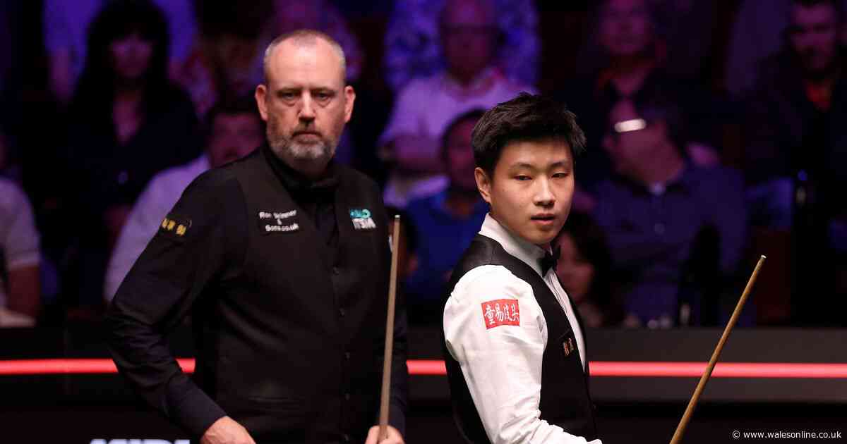 'It looks a bit erratic' – Mark Williams gives 'frightening' verdict on Zhao Xintong