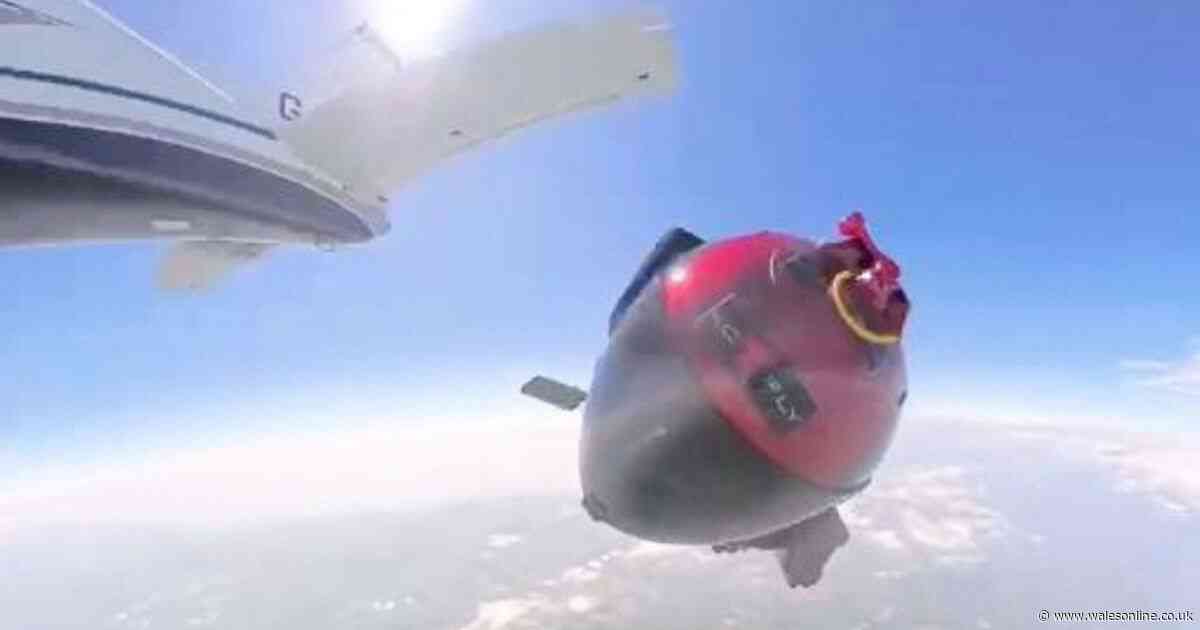 Skydiver's phone survives 14,000ft drop from plane and lands without a scratch
