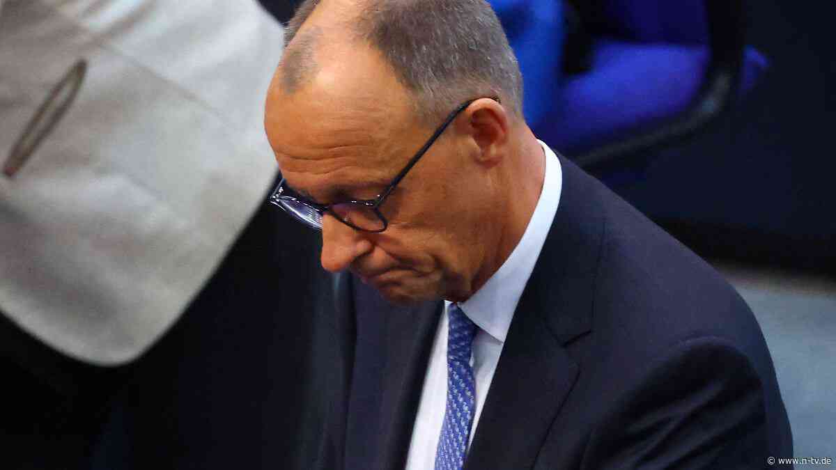 Sechs Stimmen fehlen: Friedrich Merz scheitert im ersten Wahlgang der Kanzlerwahl