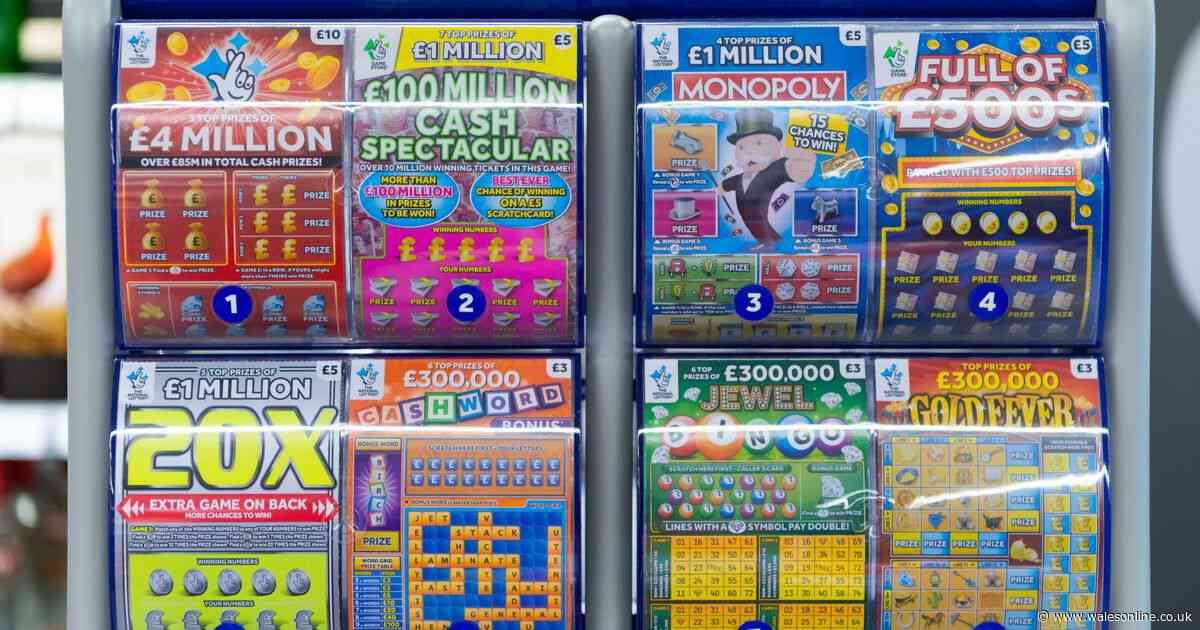 Man spends £600 on National Lottery scratchcards and is left gobsmacked by what he won