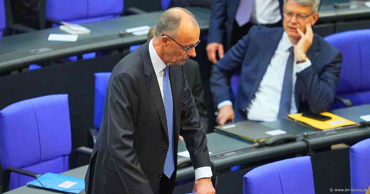 GAU im Bundestag: Merz scheitert im ersten Wahlgang