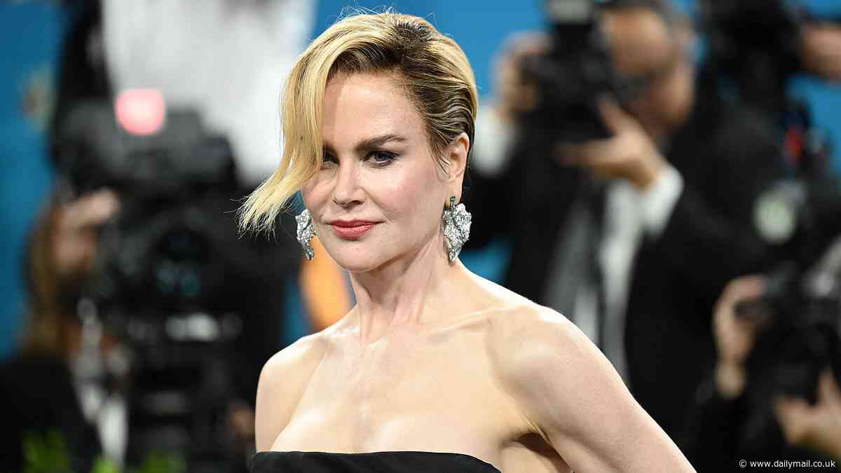 Fans go wild over Nicole Kidman's edgy short haircut at 2025 Met Gala as she's praised for ditching wigs and revealing her 'real' locks