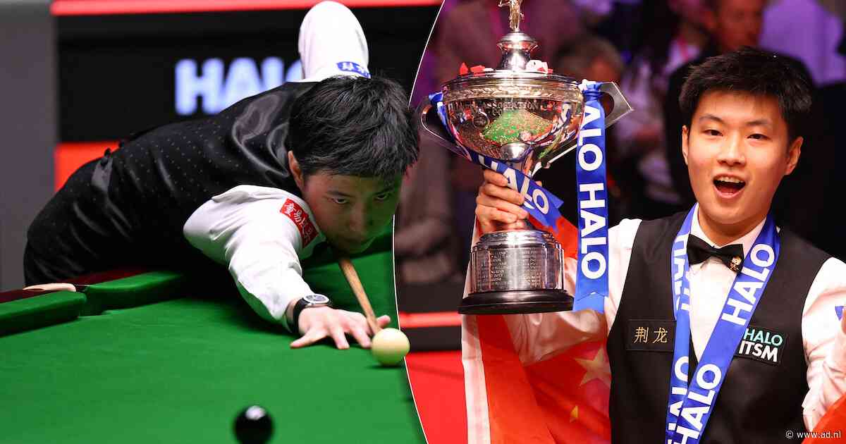 Van gokschorsing en slechtziend naar wereldkampioen snooker: wie is Zhao Xintong, die Ronnie O’Sullivan en co tot wanhoop dreef?