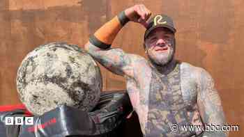 Disabled strongman lifts spirits with new passion