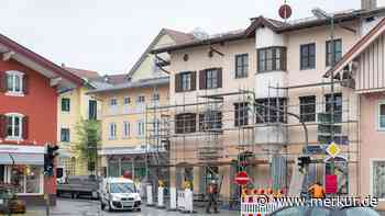 Sperre im Ortskern: Zwei Wochen Einbahnstraße am Oskar-von-Miller-Platz