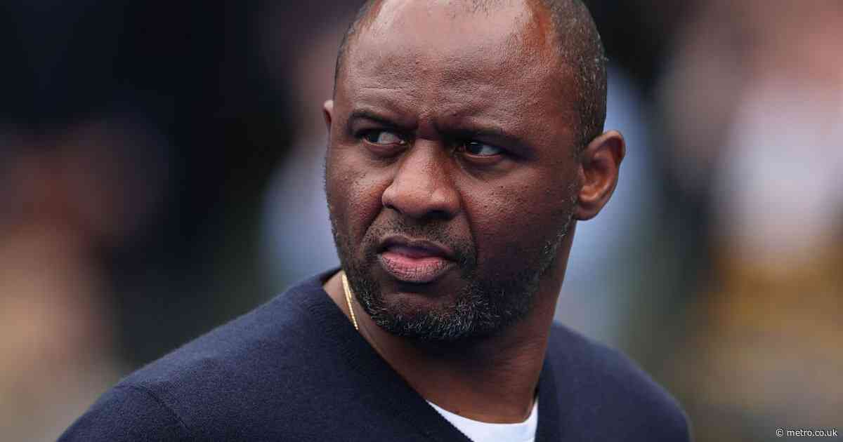 Patrick Vieira makes prediction for Arsenal’s Champions League showdown against PSG